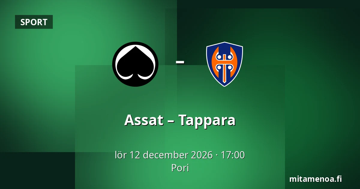 Assat – Tappara — Björneborg