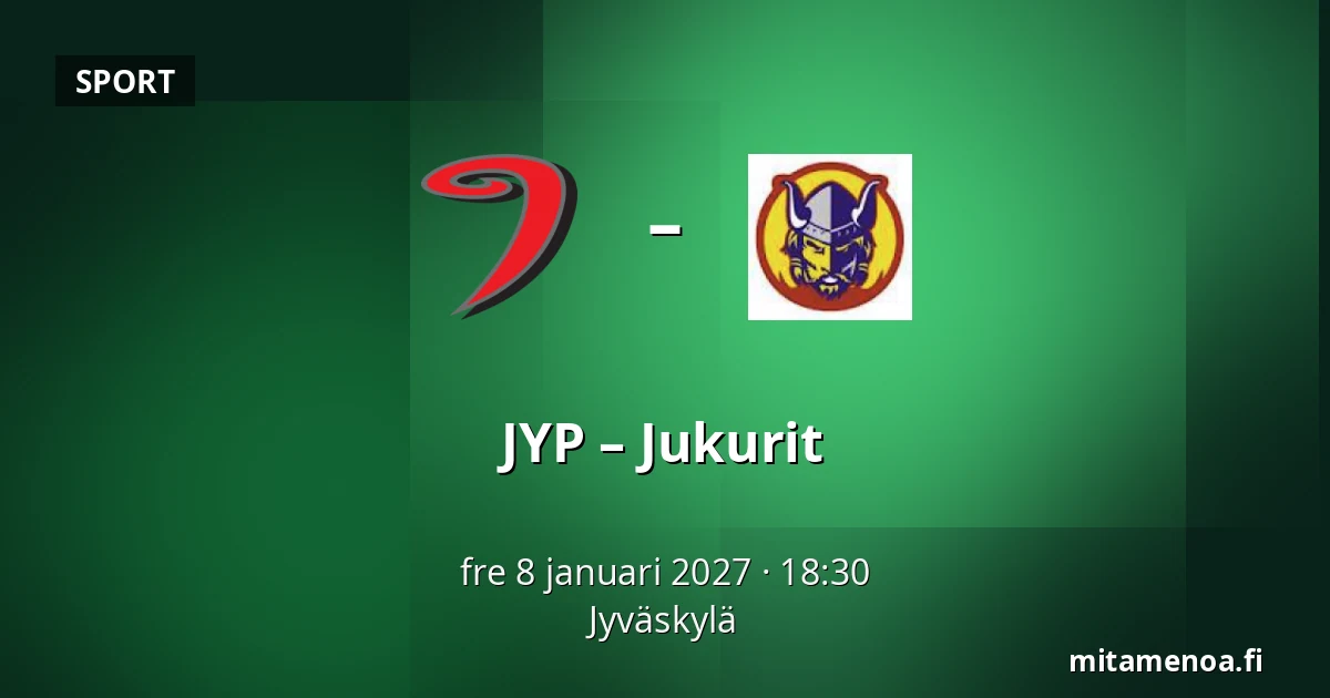 JYP – Jukurit — Jyväskylä