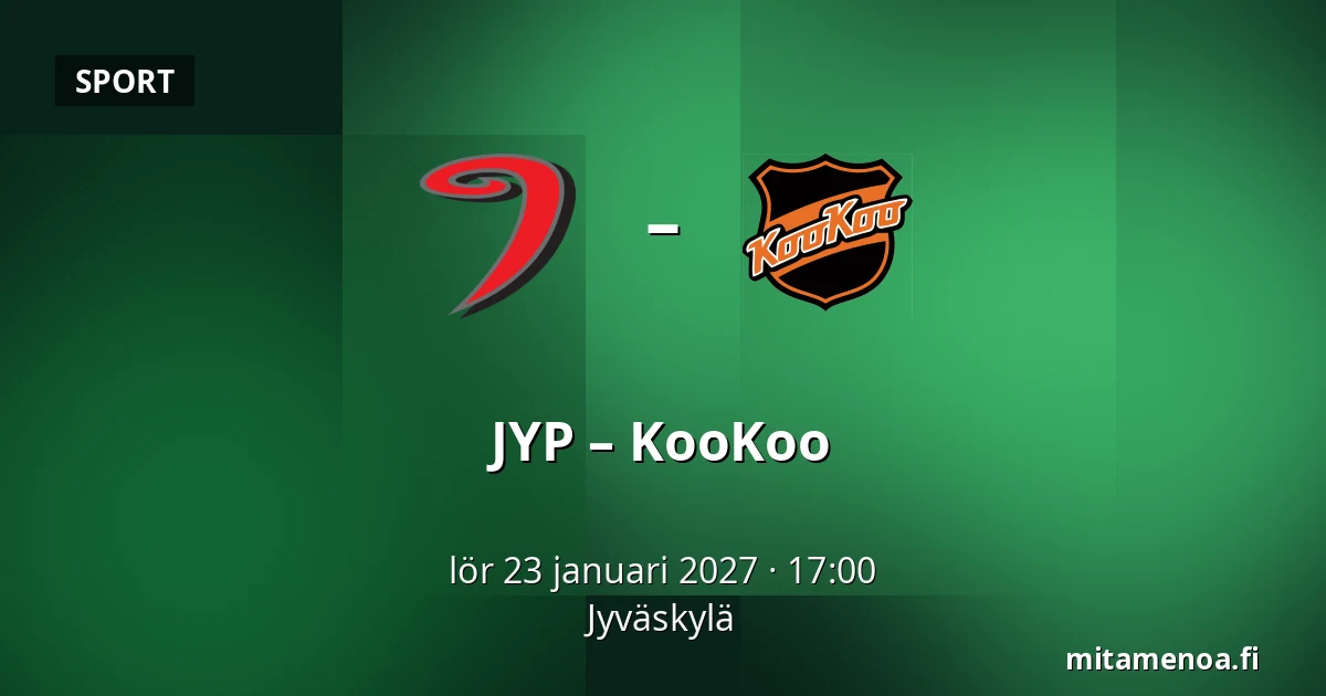 JYP – KooKoo — Jyväskylä