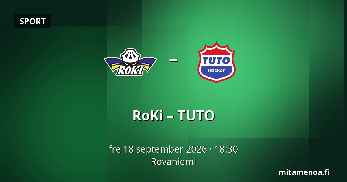 RoKi – TUTO — Rovaniemi