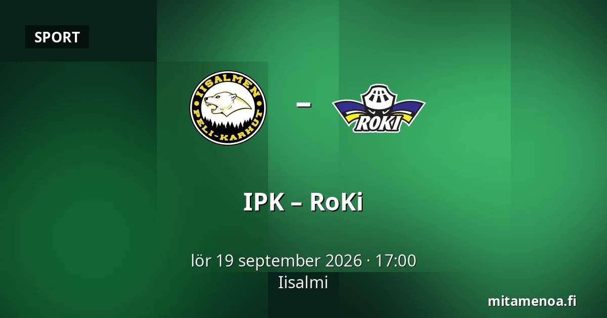 IPK – RoKi — Idensalmi