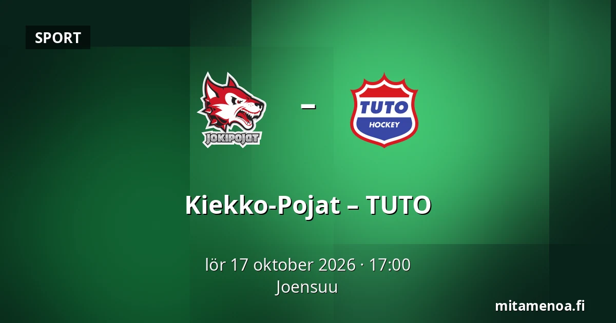 Kiekko-Pojat – TUTO — Joensuu