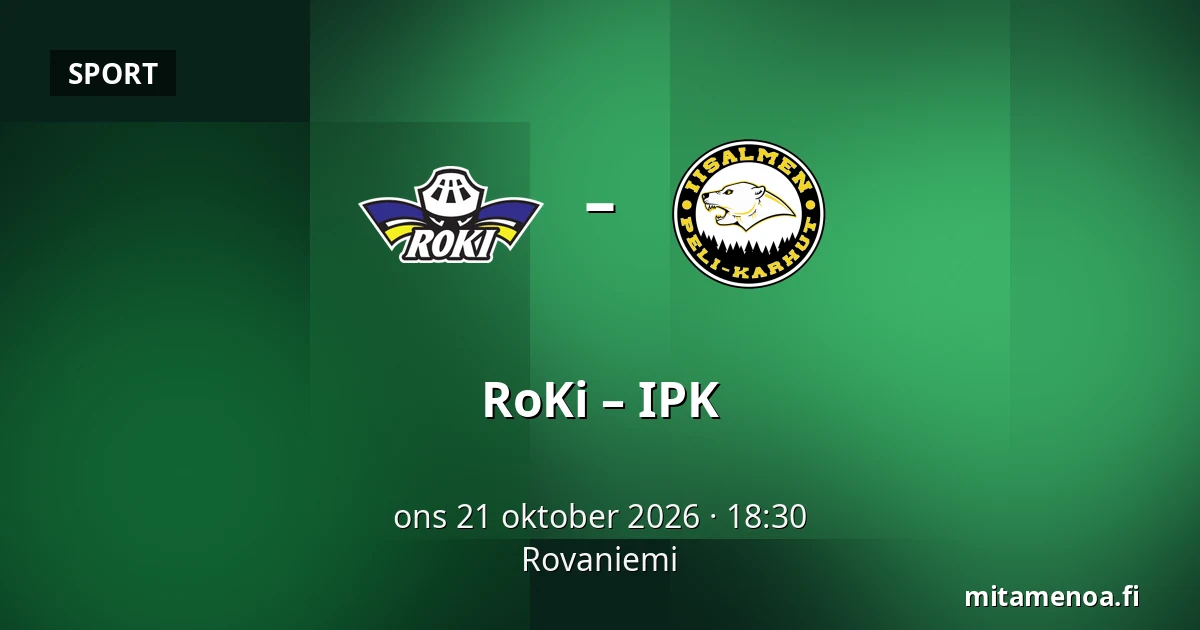RoKi – IPK — Rovaniemi