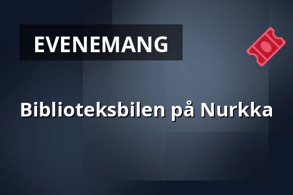 Biblioteksbilen på Nurkka — Leikkipuisto Nurkka, Helsingfors