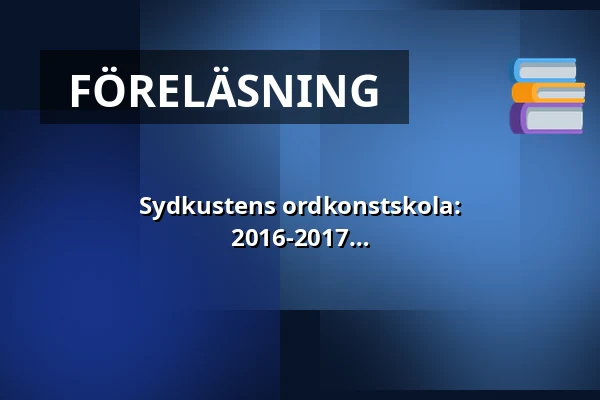 Sydkustens ordkonstskola: Gestaltningsgänget - 9-10-åringar, födda 2016-2017 — Annantalo, Helsingfors
