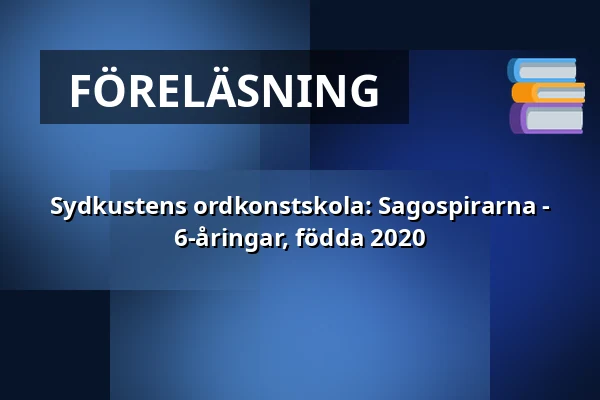 Sydkustens ordkonstskola: Sagospirarna - 6-åringar, födda 2020 — Annantalo, Helsingfors