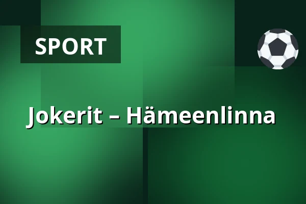 Jokerit – Hameenlinna — Helsingfors