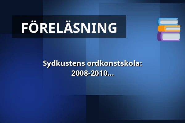 Sydkustens ordkonstskola: Premiumpoeterna - 16-18-åringar, födda 2008-2010 — Annantalo, Helsingfors