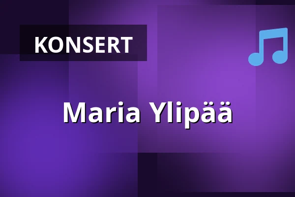 Maria Ylipää — Veikkaus Arena, Helsingfors