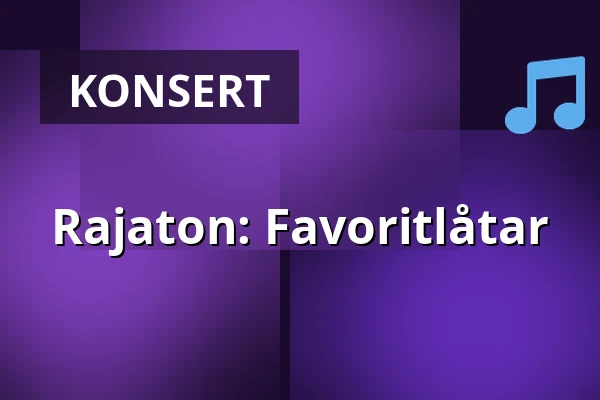 Rajaton: Favoritlåtar — Vanajan kirkko, Tavastehus