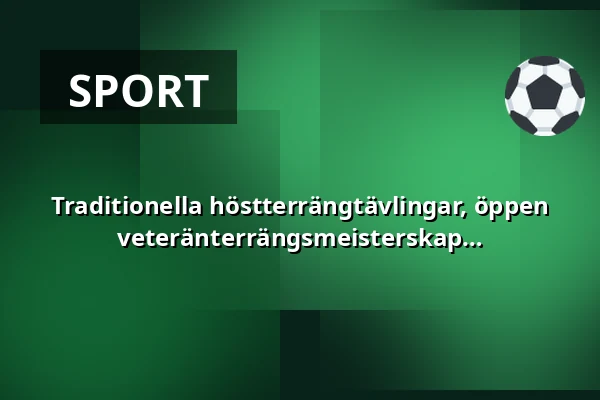 Traditionella höstterrängtävlingar, öppen HVK:s terräng- och veteränterrängsmeisterskap samt HSKP:s terrängsmeisterskap 2026 — Tuomarinkartanon Vinttikoirakeskus, Helsingfors